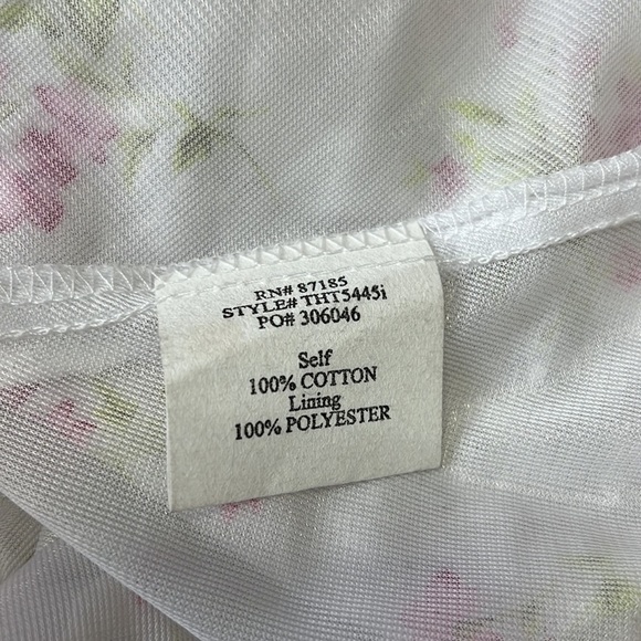 90s Vintage Floral Milkmaid Dress - Picture 8 of 9